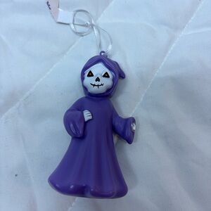 purple Grim Reaper Ornament Halloween icon